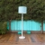 lampa podłogowa miętowa w gwiazdki mint stars