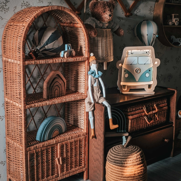 lampka retro van dla chłopca