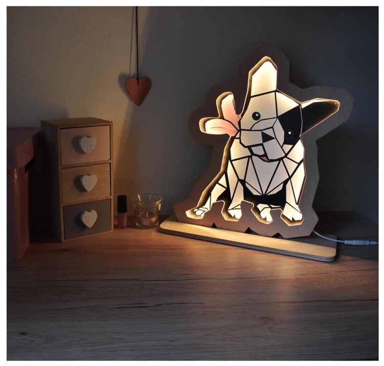 lampka nocna dla dzieci piesek