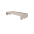 Blat Bloom do konwersji łóżeczka w stolik kreatywny, wymiary 70x140 cm, ergonomiczny i bezpieczny
