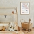 Plakat dla dzieci "Alfabet Boho V" – edukacyjny plakat w stylu boho, idealny do nauki alfabetu