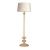 lampa podłogowa retro velvet kremowa