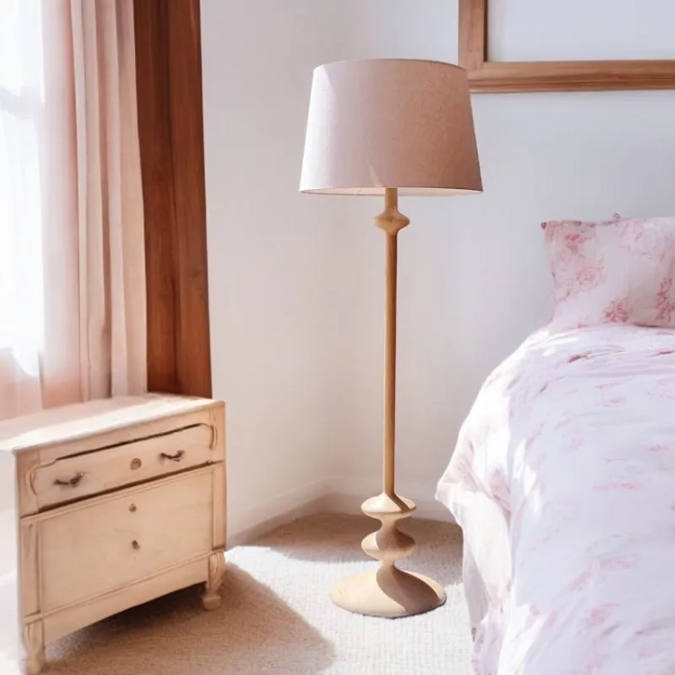 Lampa podłogowa lniana pudrowa powder vibe-8.webp