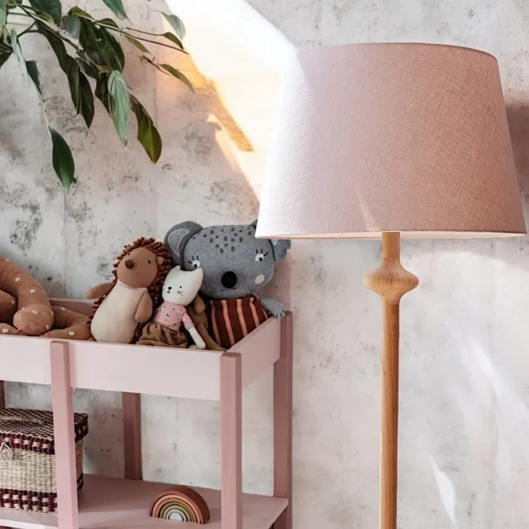 Lampa podłogowa lniana pudrowa powder vibe-13.webp