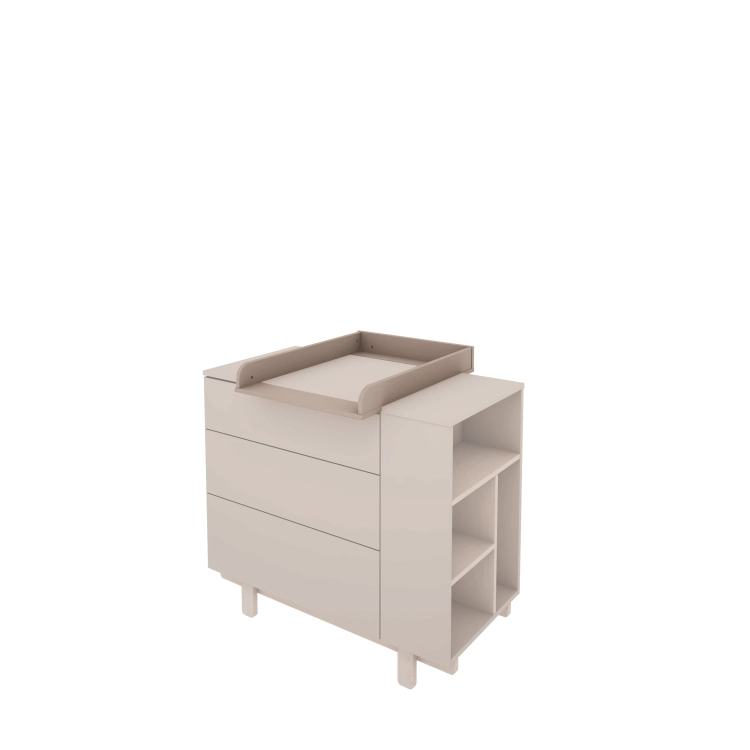 komoda dla niemwolęcia jasno brązowa basic trufla