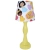 lampka nocna "Princess Dreams" dla dziewczynki, pastelowa lampka z księżniczkami, lampka na komodę z motywem księżniczek, lampa dziecięca z drewnianą podstawą, abażur z księżniczkami