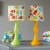 lampka nocna Owl Fun, kolorowa lampka z sowami, lampka dla dzieci, lampka nocna na komodę