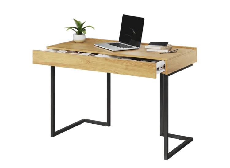 Biurko-TEEN-FLEX-szerokosc-110-cm-hikora-naturalnaraw-steel-TF615HRS-Nowoczesna-Przestronny-Pojemny-Polki-Ksiazki (2)2.webp
