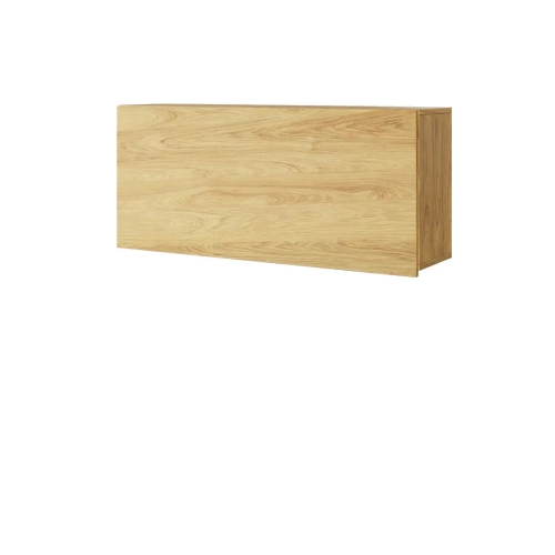 Szafka wisząca Teen Flex Hikora, 102x45x27 cm, naturalny kolor hikory, 4 półki, bezuchwytowe fronty, nowoczesny design. Idealna do pokoju młodzieżowego.