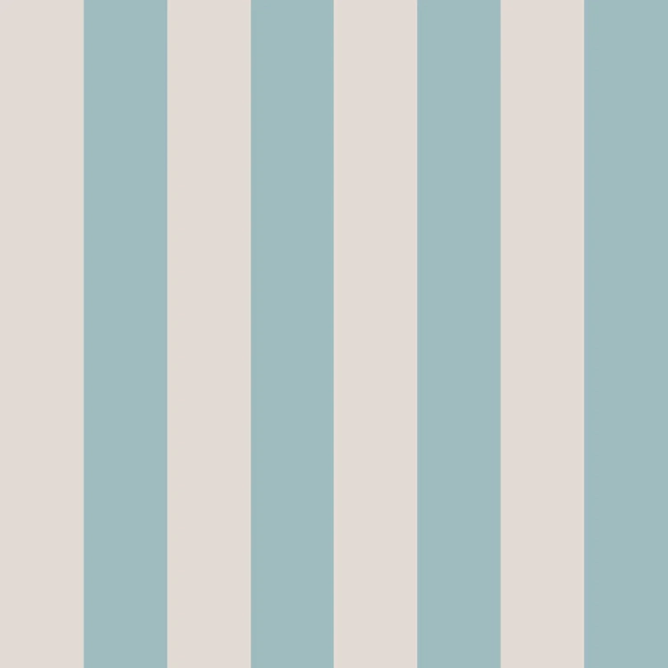 Tapeta w pasy niebiesko-szare – Portofino Stripes Blue Tapeta, ekologiczna, 280x100 cm, subtelne odcienie niebieskiego i szarości, idealna do pokoju chłopca.