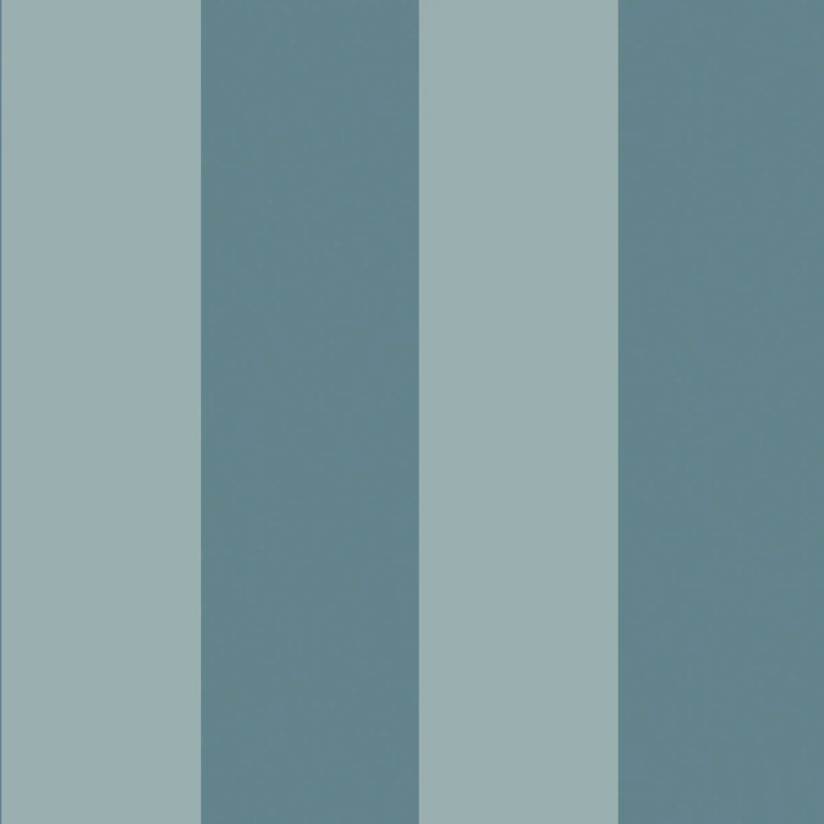 Tapeta w niebieskie pasy – Stripes Two Shades of Blue, ekologiczna, 280x50 cm, dwa odcienie niebieskiego, styl vintage, idealna do sypialni i pokoju dziecięcego.