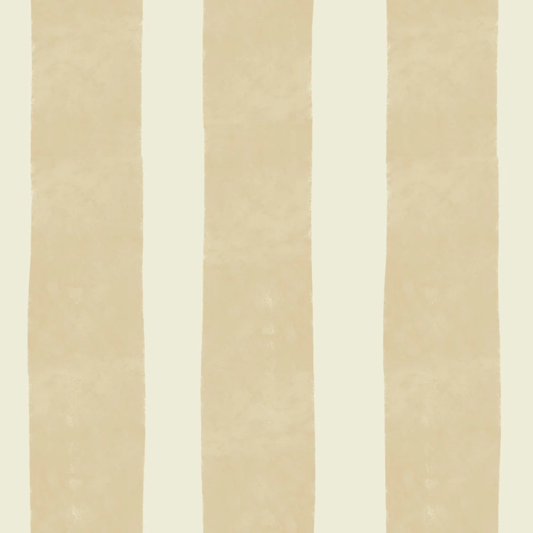 Tapeta w pasy beżowe – Stripes Draw Beige, ekologiczna, 280x50 cm, delikatne beżowe pasy, idealna do każdego wnętrza.
