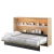 Półkotapczan poziomy Concept Junior CJ-03 z materacem 120x200, w kolorach dąb artisan, surowa stal i silk flou – idealne rozwiązanie do pokoju młodzieżowego lub sypialni.