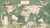 tapeta mapa świata dinozaury zielona, mural edukacyjny z dinozaurami, tapeta geograficzna dla dzieci, tapeta prehistoryczna do pokoju dziecka, tapeta dinozaury urban jungle