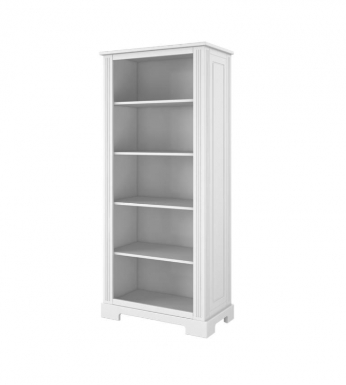 Ines white bookcase