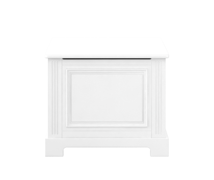 biała skrzynia na zabawki Ines Elegant White
