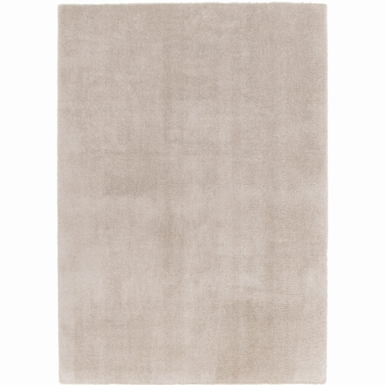 dywan Super Etico Lin 140x200 cm, lniany beżowy kolor, długie runo, miękki, ekologiczny, do pokoju dziecięcego lub salonu