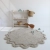 dywan dziecięcy okrągły lniany bawełniany 110 cm styl boho naturalny do pokoju dziewczynki lub chłopca