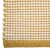 duży dywan retro mango 140x200 cm w drobną żółtą kratkę z ecru wełną