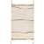 dywan prostokątny bawełniany ecru z frędzlami rozmiar 135x190 cm dla dziecka w stylu boho