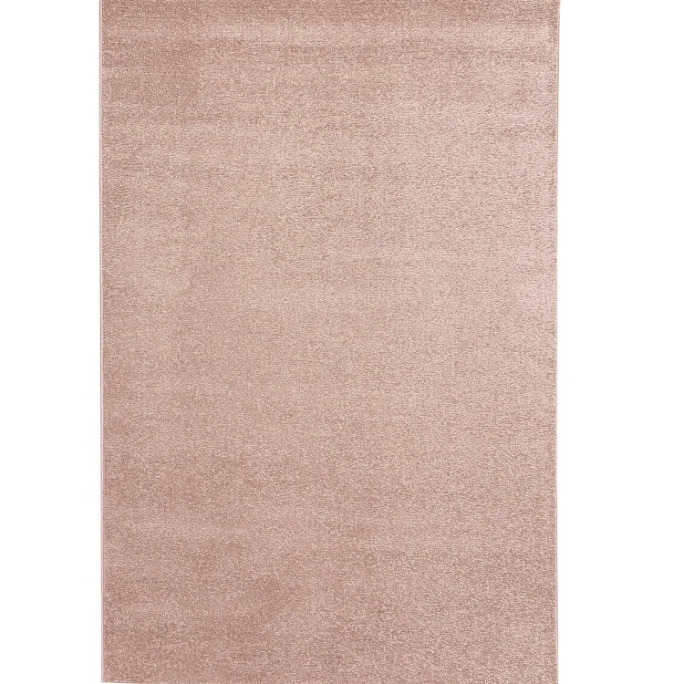 dywan dziecięcy Bella Rose 120x170 cm w pastelowym różowym kolorze, gładki, miękki i trwały, idealny do pokoju dziewczynki