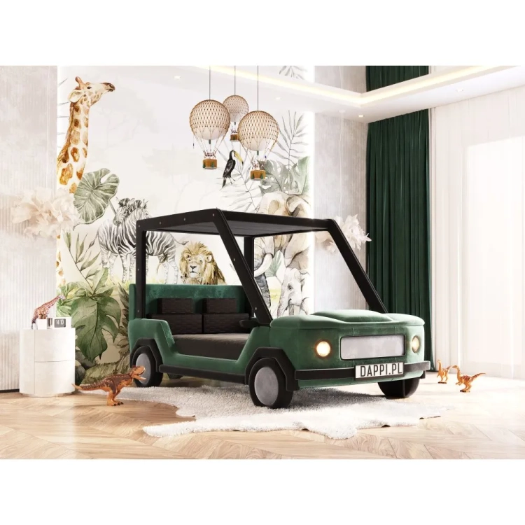 łóżko jeep do pokoju chłopca