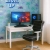 czarne krzesło velvetowe ergonomiczne Duo Loft Black do biurka dla chłopca
