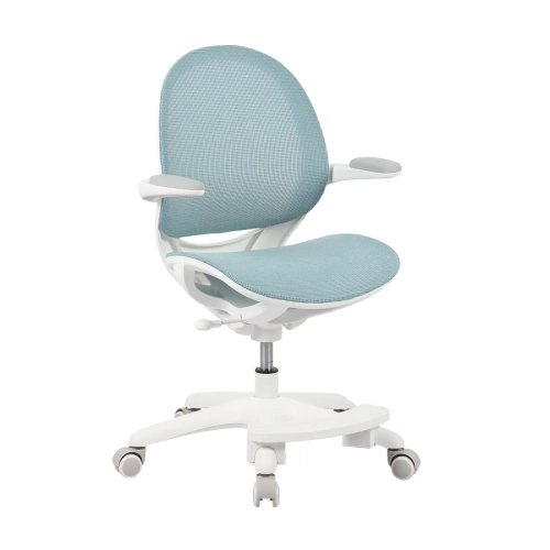 ergonomiczne krzesło turkusowe do pokoju dziecięcego