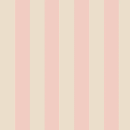 tapeta Gelati Rosa w pasy różowo-beżowe, pastelowa dekoracja ścienna do pokoju dziewczynki