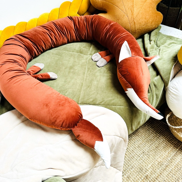 ochraniacz do łóżeczka lis Soren velvet 240 cm