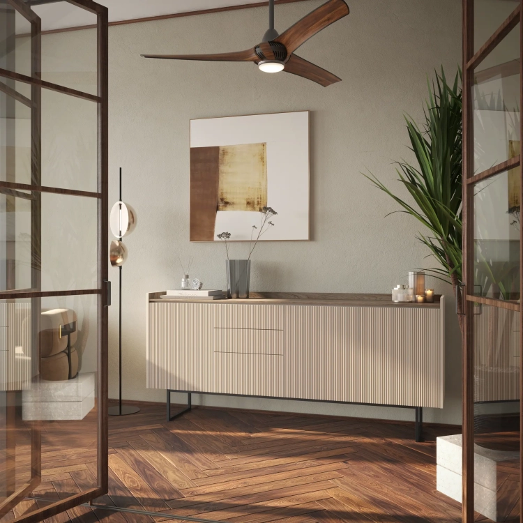Komoda LAGO LG-04 192 cm 3D3S z LED – aranżacja wnętrza 1 – Lenart
