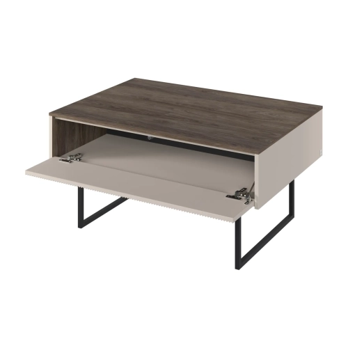 Stolik kawowy LAGO LG-07 100 cm z otwieranym blatem – widok z przodu – Lenart