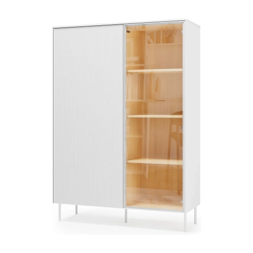 Witryna LIBA LB-02 110 cm 1D1W z LED – Lenart