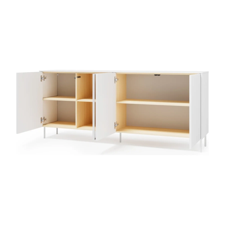 Komoda LIBA LB-03 195 cm 3D1W z LED – widok z boku – Lenart