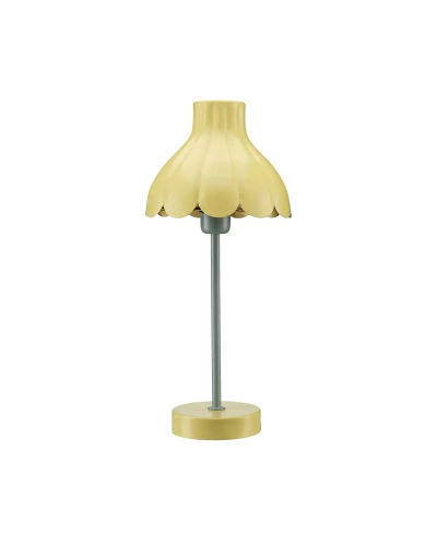 zolta-lampa-stolowa-retro-kwiat-tulippa.webp