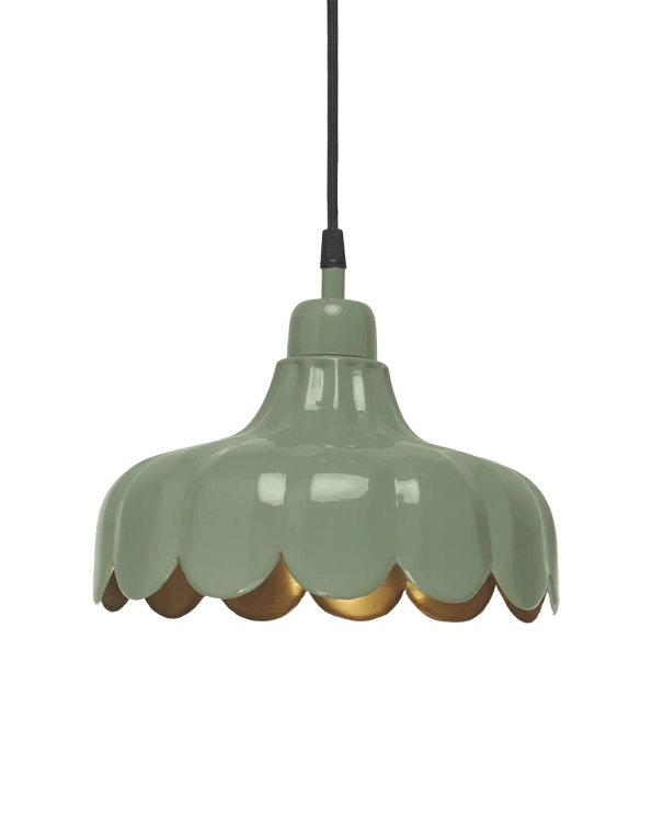 Zielona-lampa-retro-Wells-sufitowa.webp
