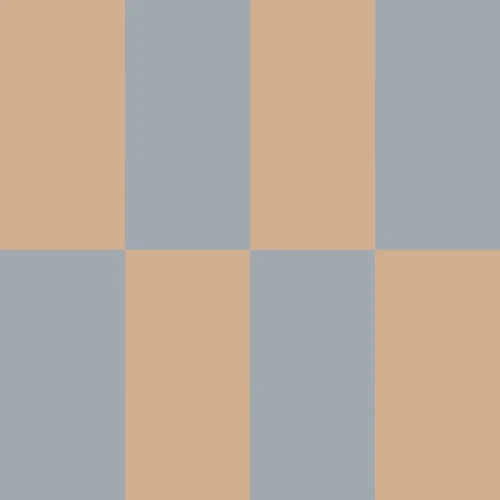 Tapeta Dekornik Stripes Blue Beige Upside Down – błękitno-beżowe pasy z odwróceniem wzoru