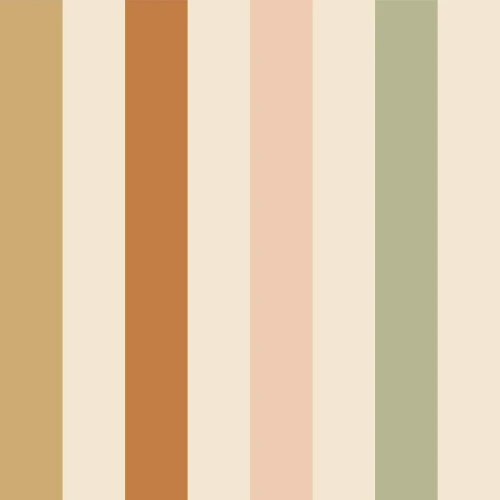 Tapeta Dekornik Stripes Natural – wąskie pasy w ciepłych naturalnych kolorach