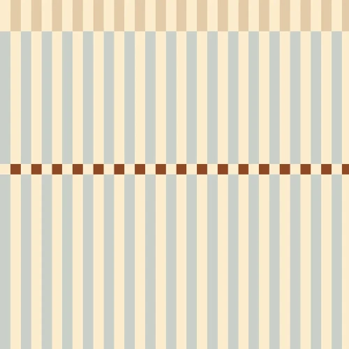 Wzór tapety Dekornik Stripes Nostalgia Beige Blue Vintage – delikatne pasy z ozdobnym detalem