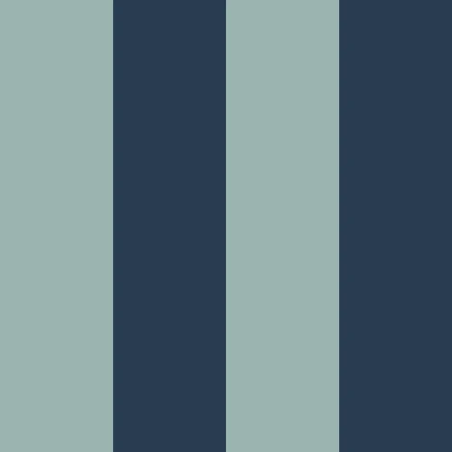 Dekornik Wide Stripes 2 Shades of Blue – szerokie pasy w granacie i błękicie