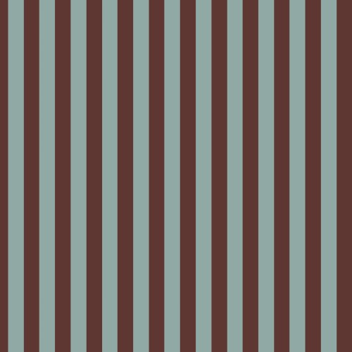 Powtarzalny wzór pasów tapety Dekornik Classy Brown and Mint