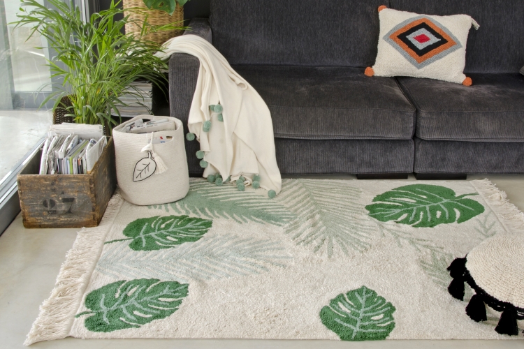 dywan leafs green