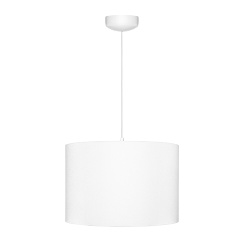 biała wisząca lampa dla dzieci