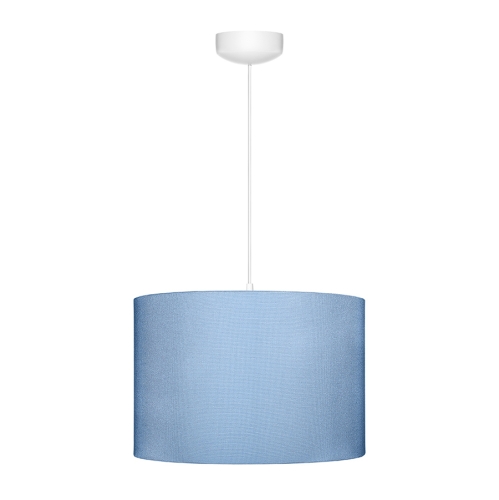 niebieska lampa wisząca dla dzieci