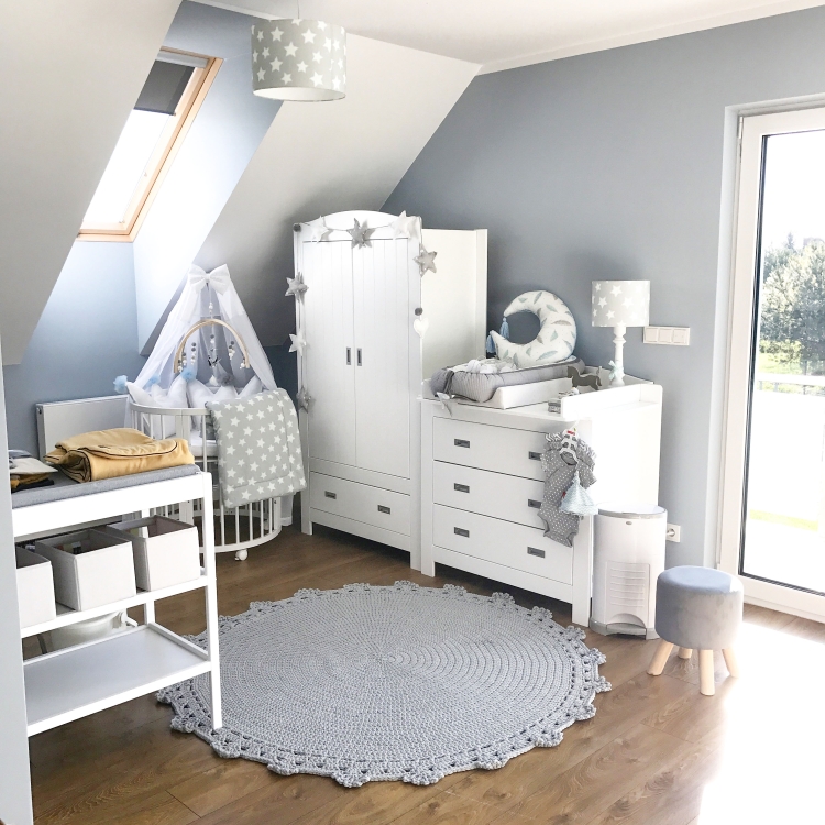 LAMPA WISZĄCA W SZARE GWIAZDKI