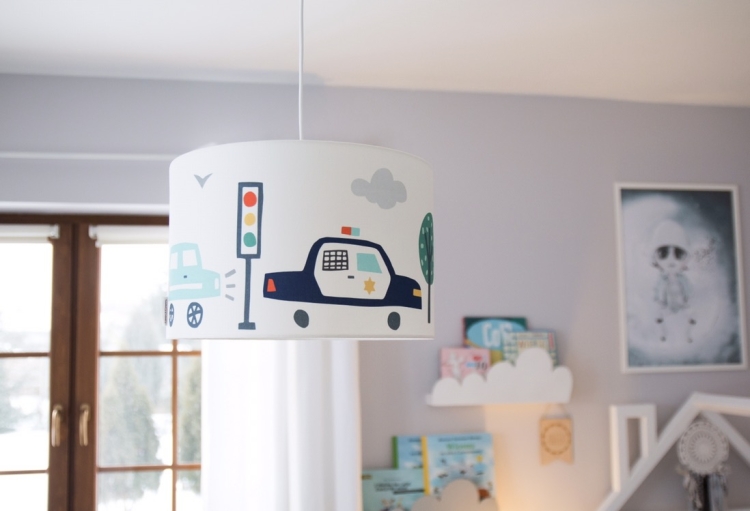 LAMPA DLA CHŁOPCA W SAMOCHODY