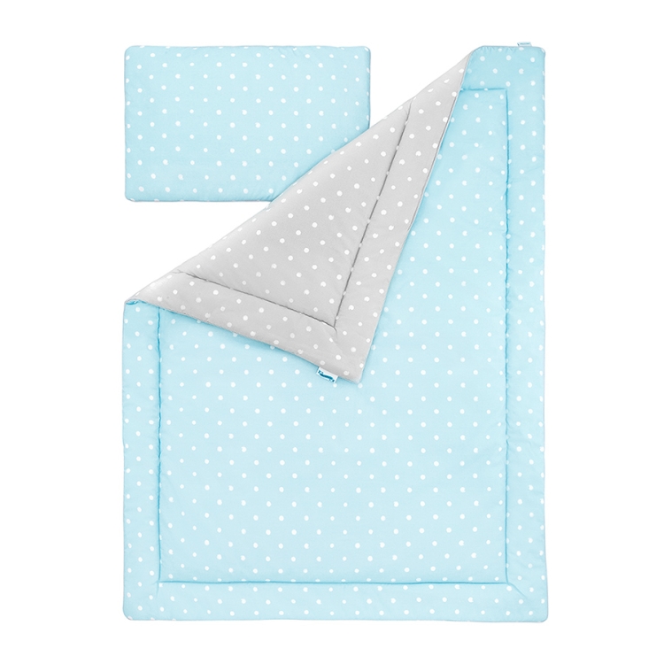 Pościel dla Dzieci Lovely DOts Mint&Grey (2)