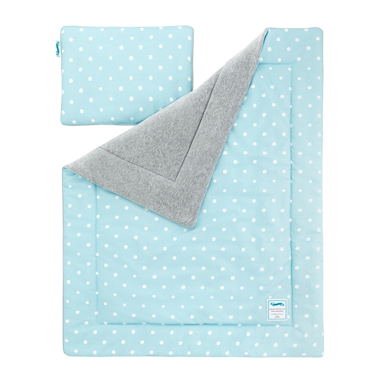 Kocyk ocieplany Lovely Dots Mint