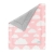 Kocyk ocieplany Chmurki Pink