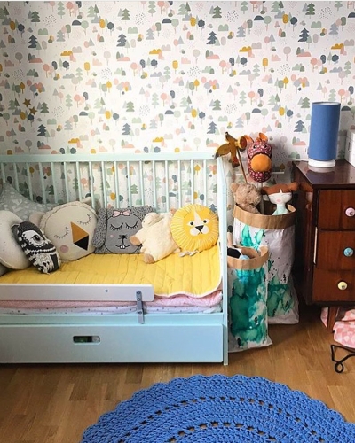 niebieska lampka nocna